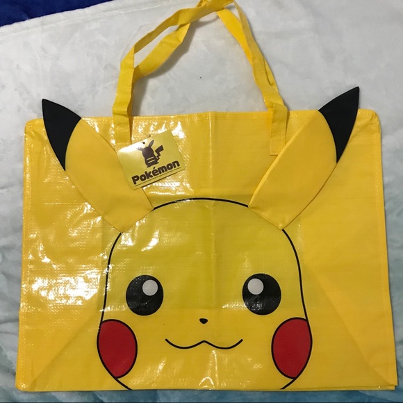 Pokemon Handbags - Pokémon Pikachu Large Eco Tote Japan Exclusive